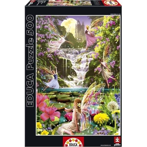 Puzzle Cascada Zanelor - 500 Piese foto mare Puzzle Cascada Zanelor - 500 Piese foto mare