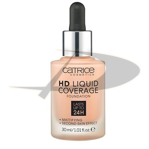 Catrice HD LIquid Coverage Fond de ten 030 Light Beige foto mare Catrice HD LIquid Coverage Fond de ten 030 Light Beige foto mare