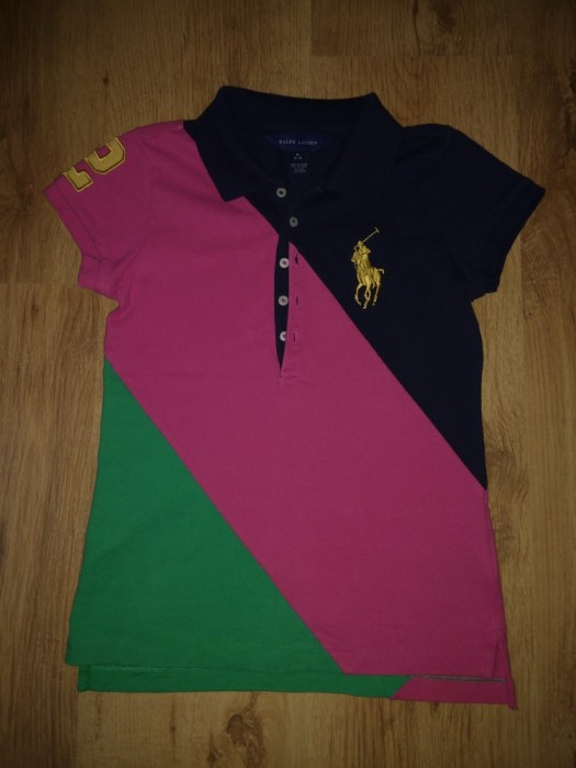 Tricou polo de damă/fete Ralph Lauren mărimea XXS foto mare Tricou polo de damă/fete Ralph Lauren mărimea XXS foto mare