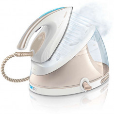 Statie de calcat Philips PerfectCare Aqua GC8651/10, 2400W, 2.5 l, Bej foto