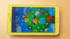 Tableta 7&amp;quot; Samsung Galaxy TAB 3 KIDS - 8 GB - Android 4.12 + Husa Plastic foto