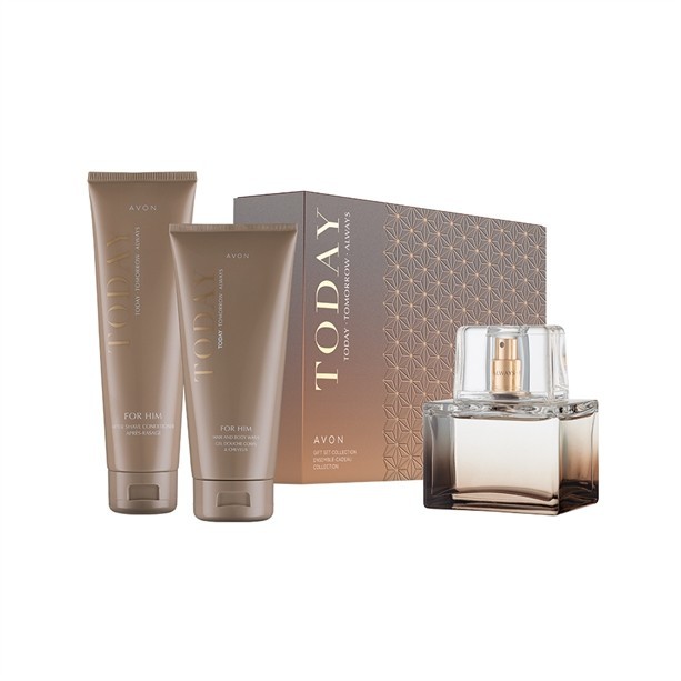 Set cadou Today - Parfum, Balsam dupa ras, Gel dus 2 in 1 - Avon - NOU foto mare Set cadou Today - Parfum, Balsam dupa ras, Gel dus 2 in 1 - Avon - NOU foto mare