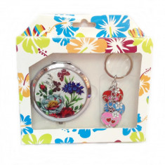 Set cadou dama Flower Mirror Ideal Gift foto