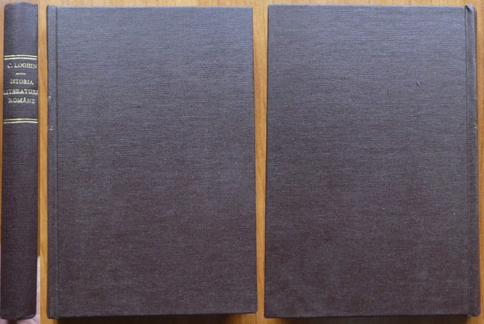 Constantin Loghin , Istoria literaturii romane , Cernauti , 1933 , editia 1