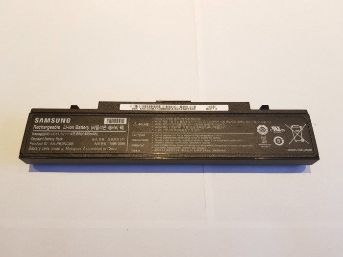 Baterie / acumulator laptop Samsung NP300E5X ORIGINALA! Foto reale! foto mare Baterie / acumulator laptop Samsung NP300E5X ORIGINALA! Foto reale! foto mare