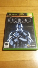 JOC XBOX clasic The chronicles of Riddick Escape from Butcher Bay PAL / WADDER foto