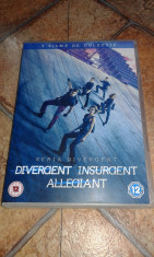 Colectia - Divergent / Insurgent / Allegiant Subtitrat limba romana foto