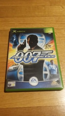 JOC XBOX clasic 007 Agent under fire ORIGINAL PAL / STOC REAL / by DARK WADDER foto