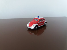 HONGWELL Volkswagen Beetle pompieri, scara 1/72 foto