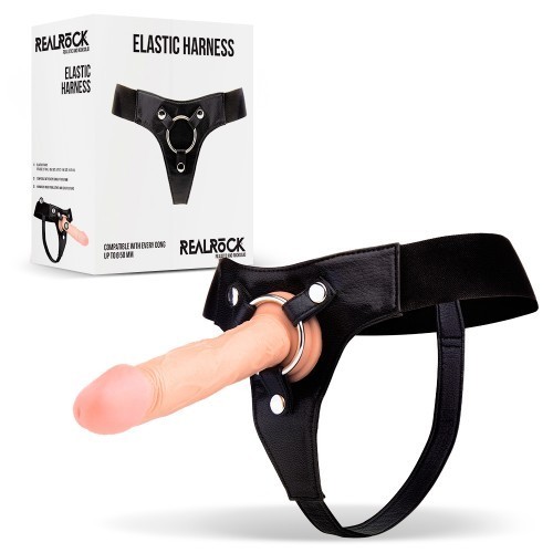Strap-On RealRock Elastic Harness foto mare Strap-On RealRock Elastic Harness foto mare