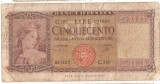 ITALIA 500 LIRE 1947 F