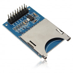 Modul SD Card, pentru aplicatii cu microcontroller-e, arduino foto