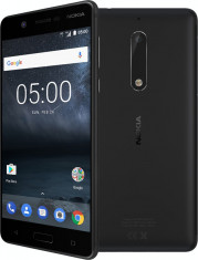 Smartphone NOKIA NOKIA 5 DS Matte Black 4G/5.2&amp;quot;/OC/2GB/16GB/8MP/13MP/3000mAh foto