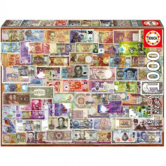 Puzzle World Banknotes 1000 Piese foto