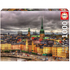 Puzzle Views of Stockholm 1000 Piese foto