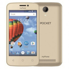 Smartphone myPhone Pocket DS Gold 3G/4&amp;quot;/QC/512MB/4GB/2MP/1350mAh foto