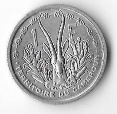 Moneda 1 franc 1948 - Camerun foto