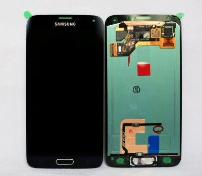 Display Samsung Galaxy S5 negru compatibil foto