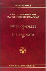 Opere complete Vol. 5 - Sfantul Grigorie Palama foto