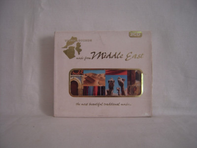 CD dublu Music from Middle East, original foto