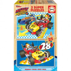 Puzzle Mickey and the Roadster Racer 2 x 25 Piese foto