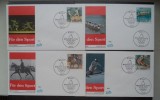 GERMANIA 1993 &ndash; SPORTURI OLIMPICE, 4 FDC-uri, G608