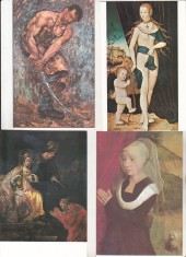 bnk cp Romania - lot 20 carti postale necirculate - picturi
