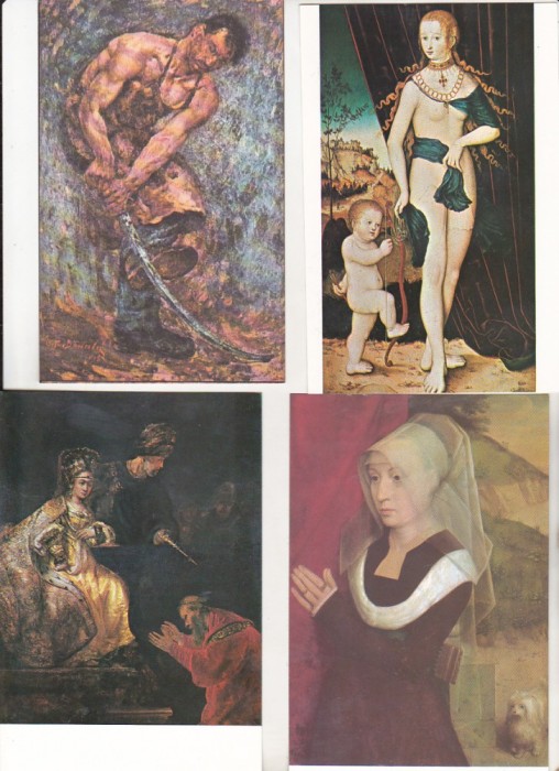 bnk cp Romania - lot 20 carti postale necirculate - picturi