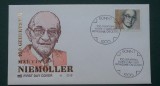 GERMANIA 1992 &ndash; CENTENAR MARTIN NIEMOLLER, FDC, G610