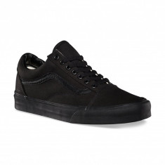 Shoes Vans Old Skool Black/Black canvas foto