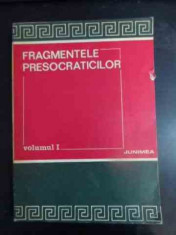Fragmentele Presocraticilor Vol.1 - Necunoscut ,542278 foto