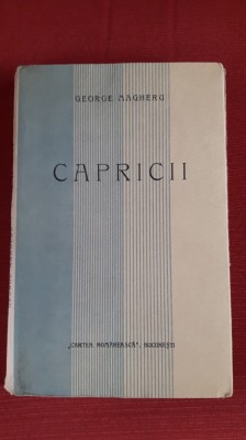 George Magheru - Capricii - editie princeps, 1929 foto