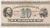 DANEMARCA 10 KRONER 1936 VF