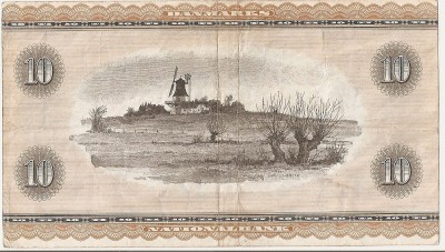 DANEMARCA 10 KRONER 1936 VF foto