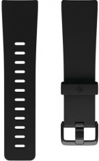 Curea de schimb Fitbit FB166ABBKS, pentru Fitbit Versa, Small (Negru) foto