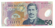 Noua Zeelanda - 50 dolari 2012 Vf+. Polimer foto
