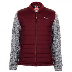 Jacheta Geaca Barbati Lee Cooper Knitted Bomber originala - marimea XL foto