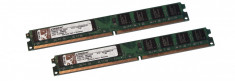 Memorie Ram Calculator Kingston 2x2GB DDR2 667Mhz foto