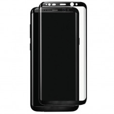 Sticla Securizata Full Screen Samsung Galaxy S8 - margini negre foto