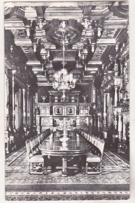 bnk cp Sinaia - Muzeul Peles - Sufrageria - necirculata foto