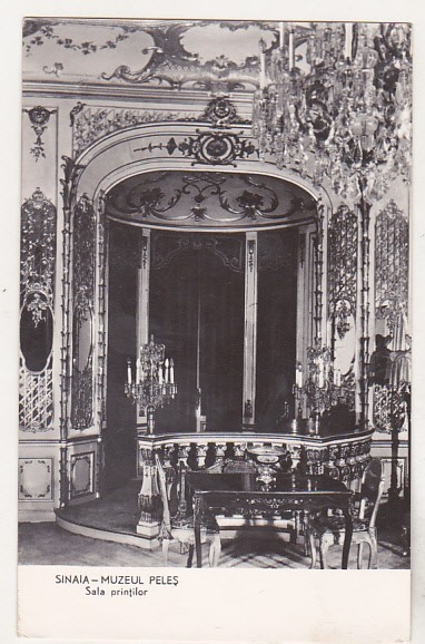 bnk cp Sinaia - Muzeul Peles - Sala printilor - necirculata