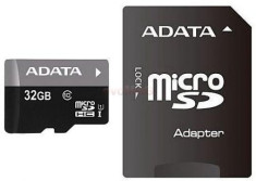 Card A-DATA microSDHC UHS-I U1 Premier 32GB (Class 10) + Adaptor foto