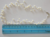 Colier cu perle naturale si inchizatoare de argint -2297