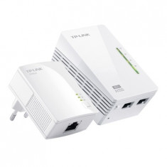 KIT 2 POWERLINE EXTENDER WIFI AV200 300MBPS foto