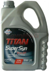 Ulei Motor Fuchs Titan Supersyn F Eco-DT, 5W-30, Diesel/Benzina, 4L foto