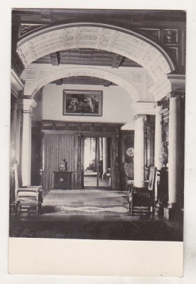 bnk cp Sinaia - Muzeul Peles - Sala coloanelor - necirculata foto