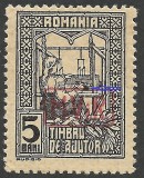 EROARE-VARIETATE -SUPRATIPAR MVIR IN CASETA --1918 MNH, Nestampilat