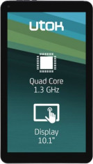 Tableta Utok 1005Q, Procesor Quad-Core 1.3GHz, Capacitive touchscreen 10.1inch, 1GB RAM, 8GB Flash, 2MP, Wi-Fi, Android (Negru) foto