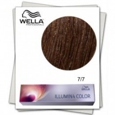 Vopsea Permanenta - Wella Professionals Illumina Color Nuanta 7/7 blond mediu maro foto