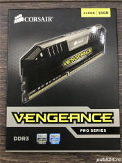 Memorie Corsair Vengeance Pro Series DDR3 Kit 4x8 GB (32GB) 2133 foto